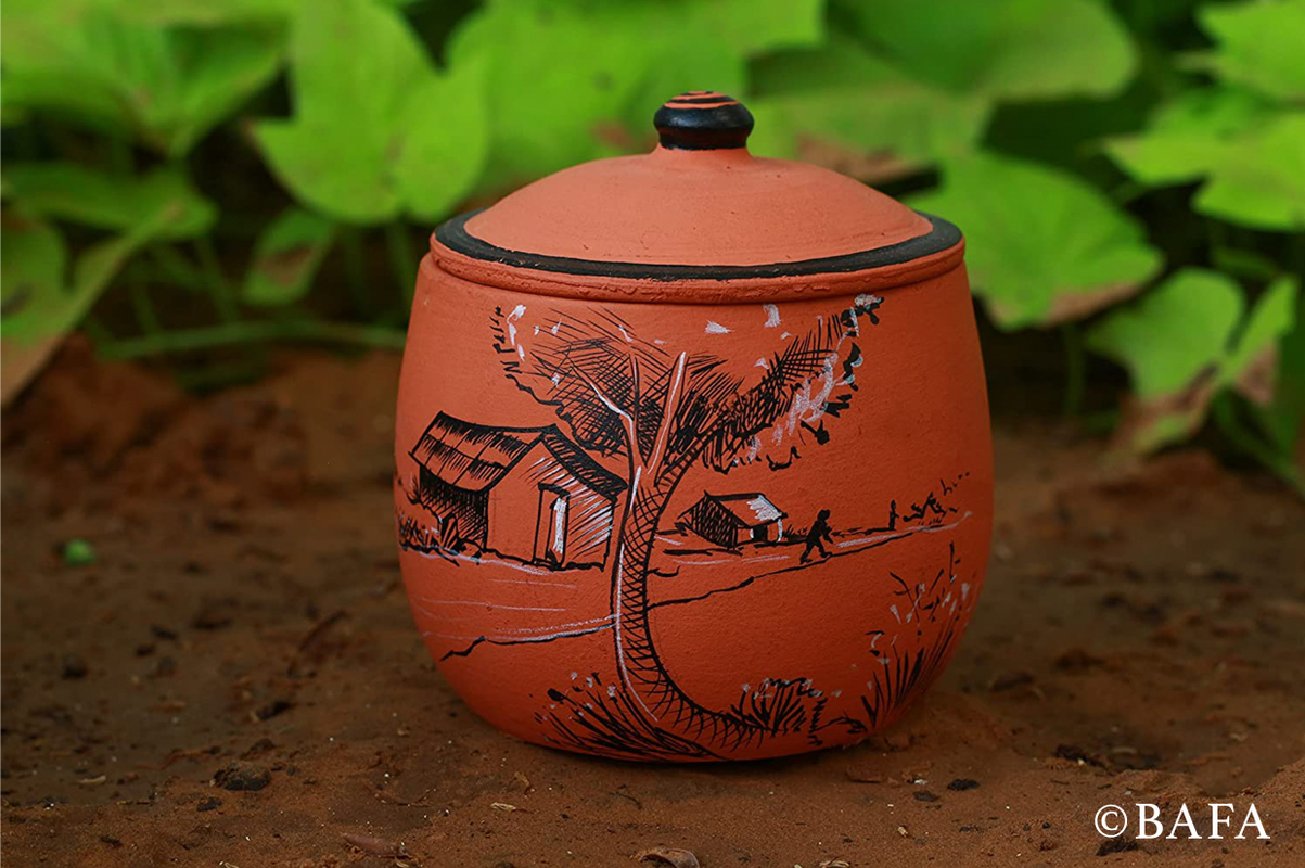 Terracotta Curd Pot for Kitchenware, Tableware, Home Decor - Rhythm of Village